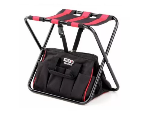 YATO Összecsukható szék szerszámtartós 22 zsebes