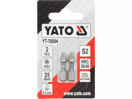 YATO Bithegy PZ2 x 25 mm (2 db)