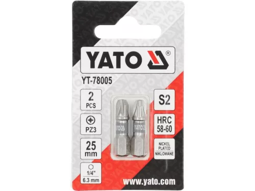 YATO Bithegy PZ3 x 25 mm (2 db)