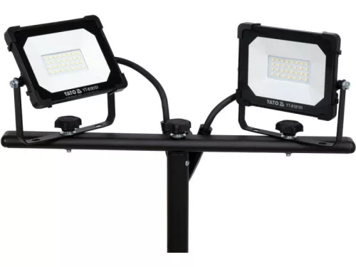 YATO Elektromos állványos LED dupla reflektor 3800 lm 2 x 20 W