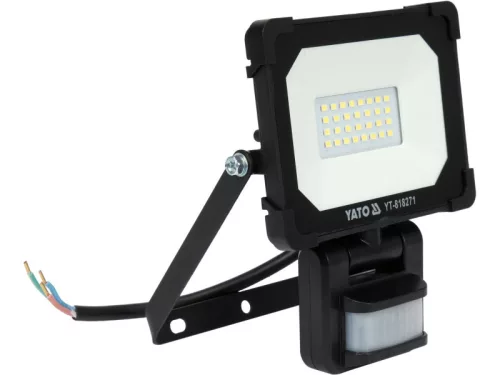 YATO Elektromos LED reflektor mozgásérzékelős 1900 lm 20 W