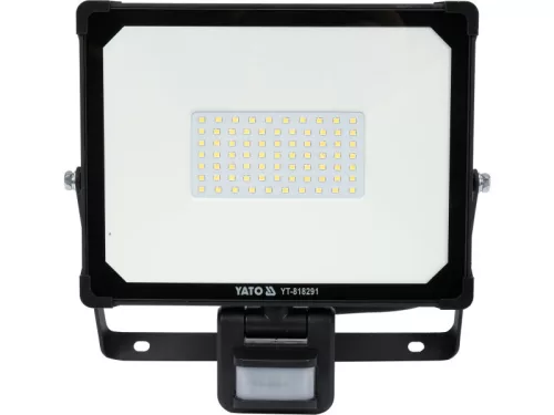 YATO Elektromos LED reflektor mozgásérzékelős 4750 lm 50 W
