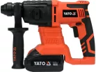 YATO Akkus kombikalapács SDS-Plus 2,0 J 18 V Li-Ion (1 x 3,0 Ah akku + töltő)
