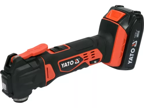 YATO Akkus multifunkciós gép 18 V Li-Ion (1 x 2,0 Ah akku + töltő)