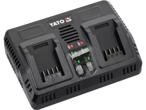 YATO Dupla akkumulátor töltő gépekhez 4,0 A 18 V