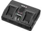 YATO Dupla akkumulátor töltő gépekhez 4,0 A 18 V