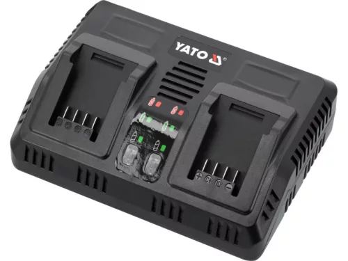 YATO Dupla akkumulátor töltő gépekhez 4,0 A 18 V
