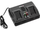 YATO Intelligens dupla akkumulátor töltő gépekhez 4,0 A 18 V