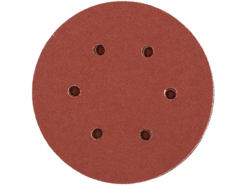 YATO Tépőzáras fíbertárcsa 150 mm / P120 6 lyukas (50 db)