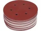 YATO Tépőzáras fíbertárcsa 150 mm / P180 6 lyukas (50 db)