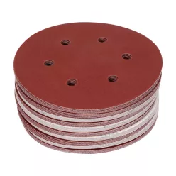   YATO Tépőzáras fíbertárcsa 150 mm / P180 6 lyukas (50 db)
