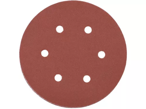 YATO Tépőzáras fíbertárcsa 150 mm / P220 6 lyukas (50 db)