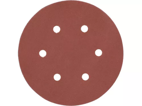 YATO Tépőzáras fíbertárcsa 150 mm / P240 6 lyukas (50 db)
